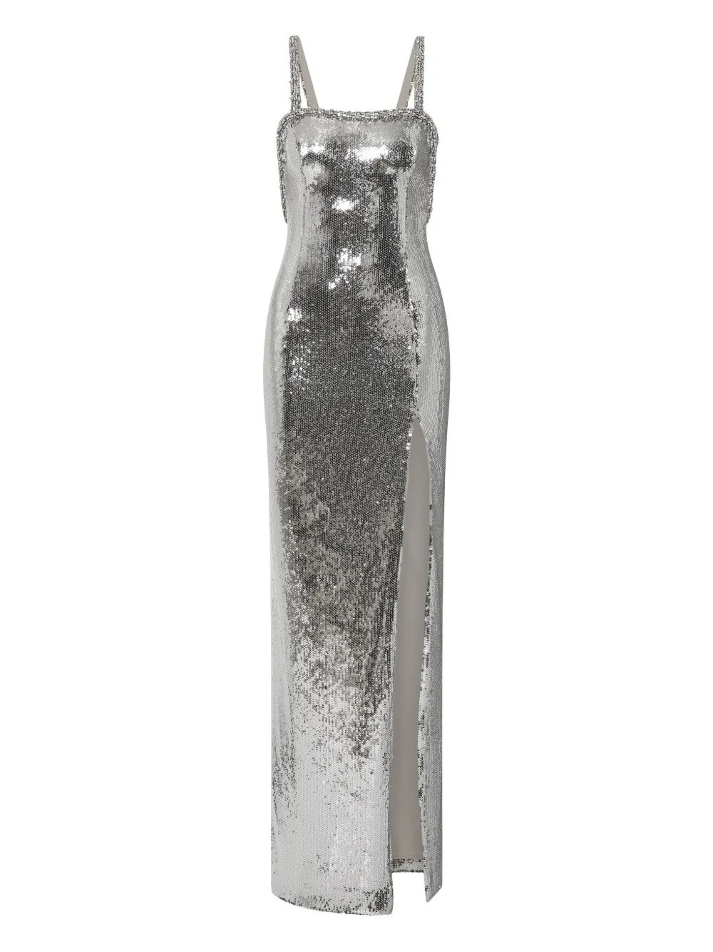 Rebecca Vallance Olympia Gown sequin-embellished maxi dress - Silver | Farfetch Global