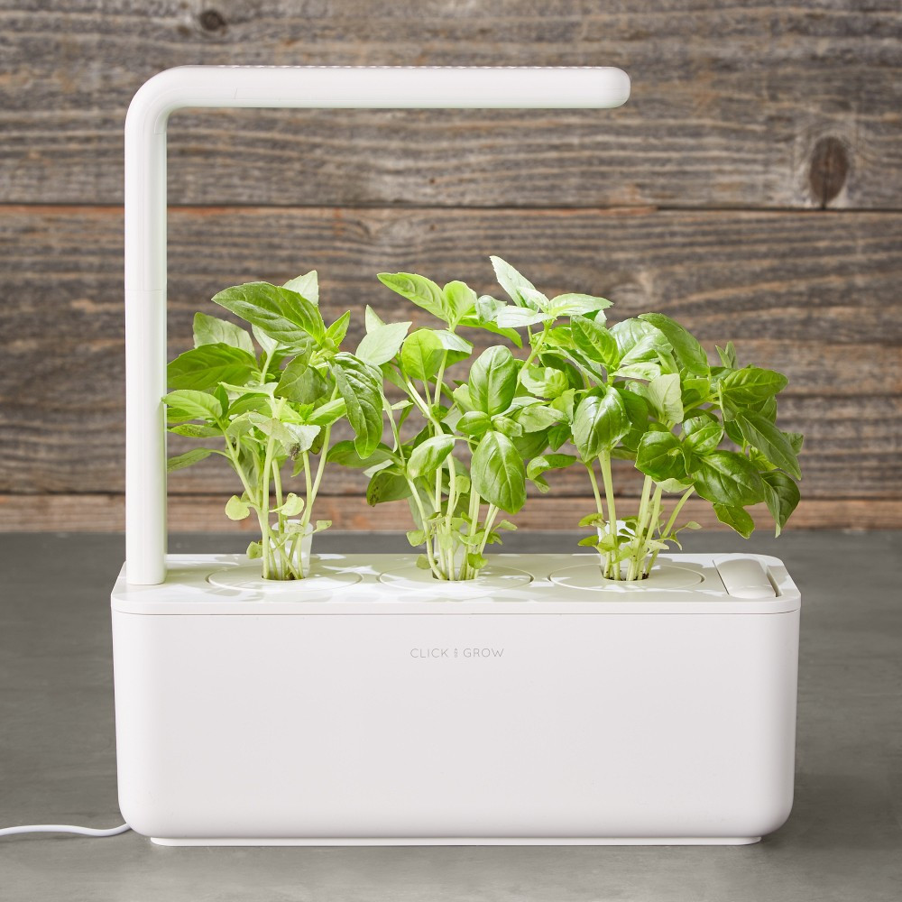 Click &amp; Grow Smart Garden System, 3-Pod, White | Williams-Sonoma