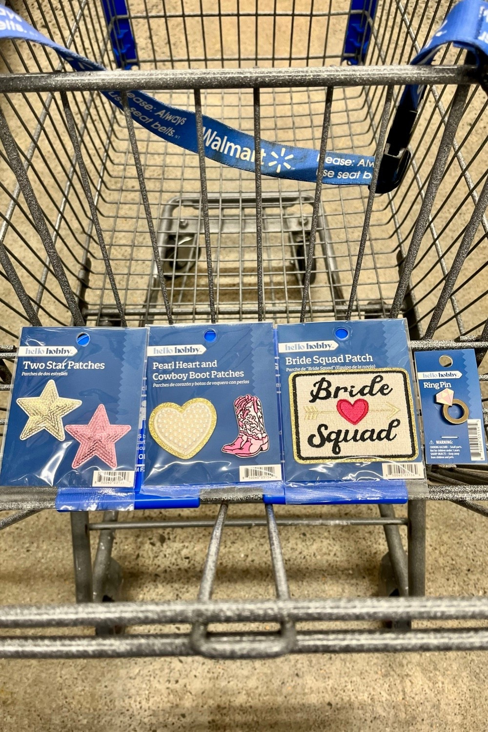 DIY affordable wedding products found at Walmart this week. Around $2 each. 

Patches and a pin to embellish clothing for engagement party, bridal shower, bachelorette party, or western theme party.

#LTKWedding #LTKSeasonal