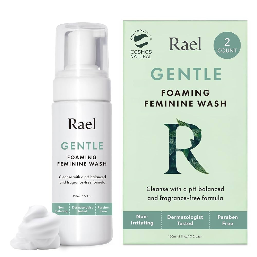 Rael Feminine Wash, Foaming Cleansing Wash - pH Balance Intimate Wash Women, Unscented, Sensitive... | Amazon (US)