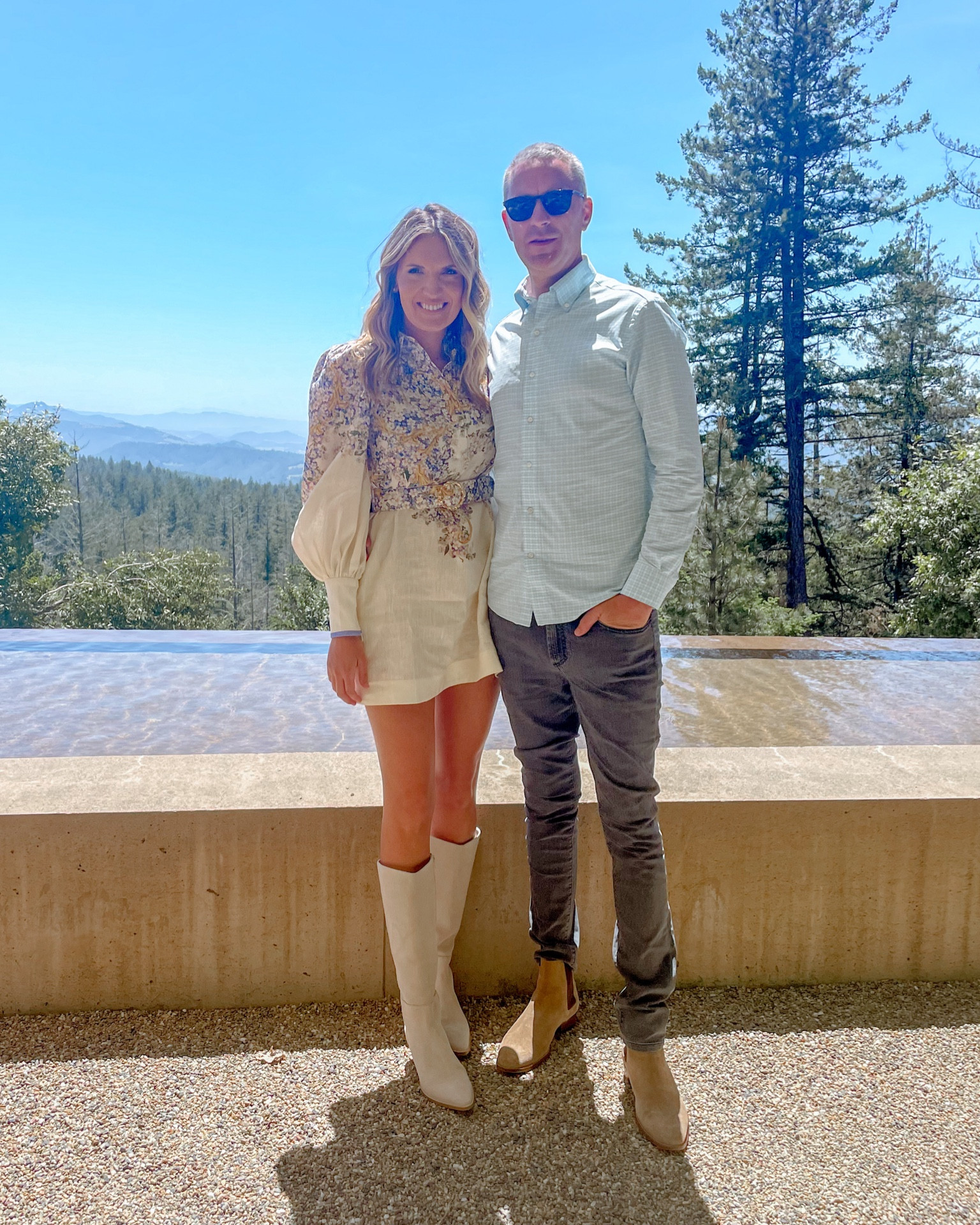 My Napa Valley winery dress was a splurge - but its the most beautiful dress & currently on major sale! 

Zimmerman dress
Zimmerman sale 
Floral dress 
Napa outfits
Napa valley outfit 
Winery outfit 
Winery dress 
Europe dress 
Europe outfit 
Vacation dress 
Western boots 
Taupe western boots
Tan western boots
Designer winery dress 
Designer winery outfit 

#LTKfit #LTKeurope #LTKstyletip