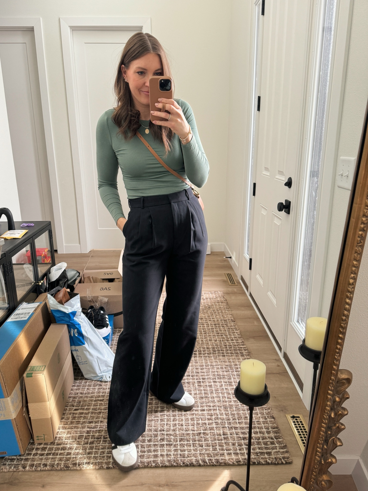 Date night with the hubs! My tailored pants are 15% off and my mini crossbody is on sale!

#LTKfindsunder100 #LTKstyletip #LTKsalealert