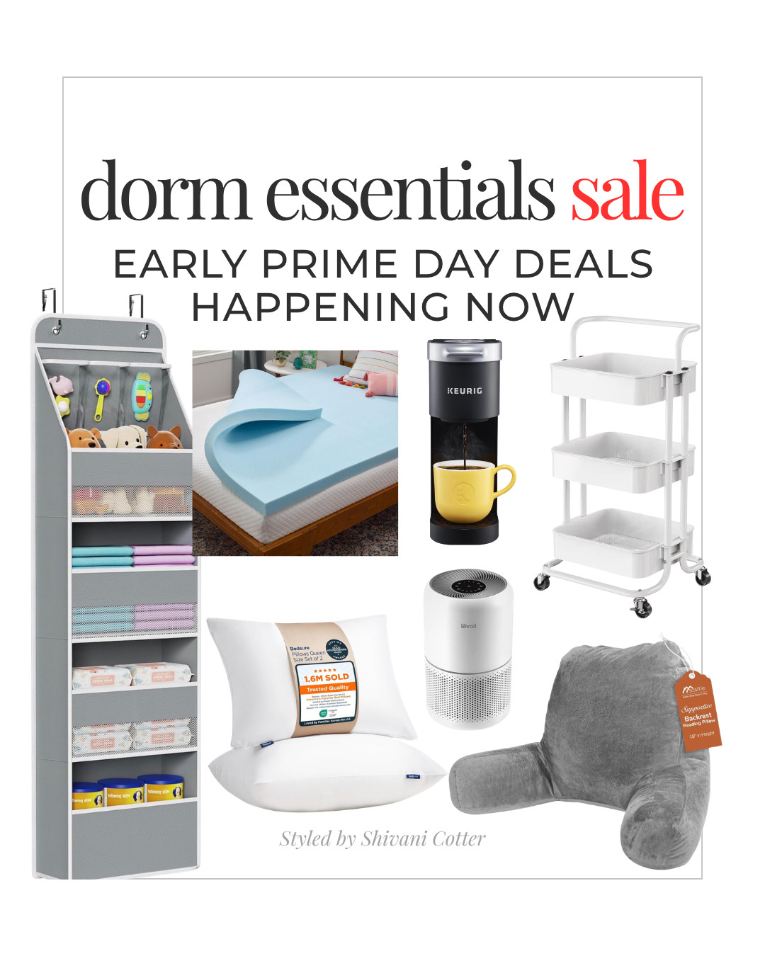 Early Prime Day Dorm Deals Worth Shopping Now

These are the dorm essentials I would grab while prices are down. From a mattress topper and pillows to storage, an air purifier, a Keurig, and move in must haves, these are the kind of finds that sell fast before college move in season. 

early Prime Day dorm deals | dorm essentials sale | college dorm must haves | dorm room essentials 

 #LTKHome