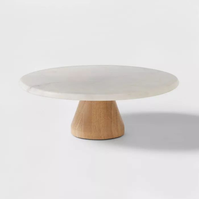 Marble & Acacia Cake Stand - Project 62™ | Target