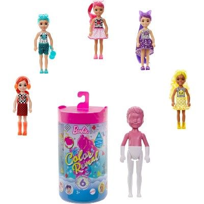 Barbie Chelsea&#160;Color&#160;Reveal Color-Block Series Doll | Target