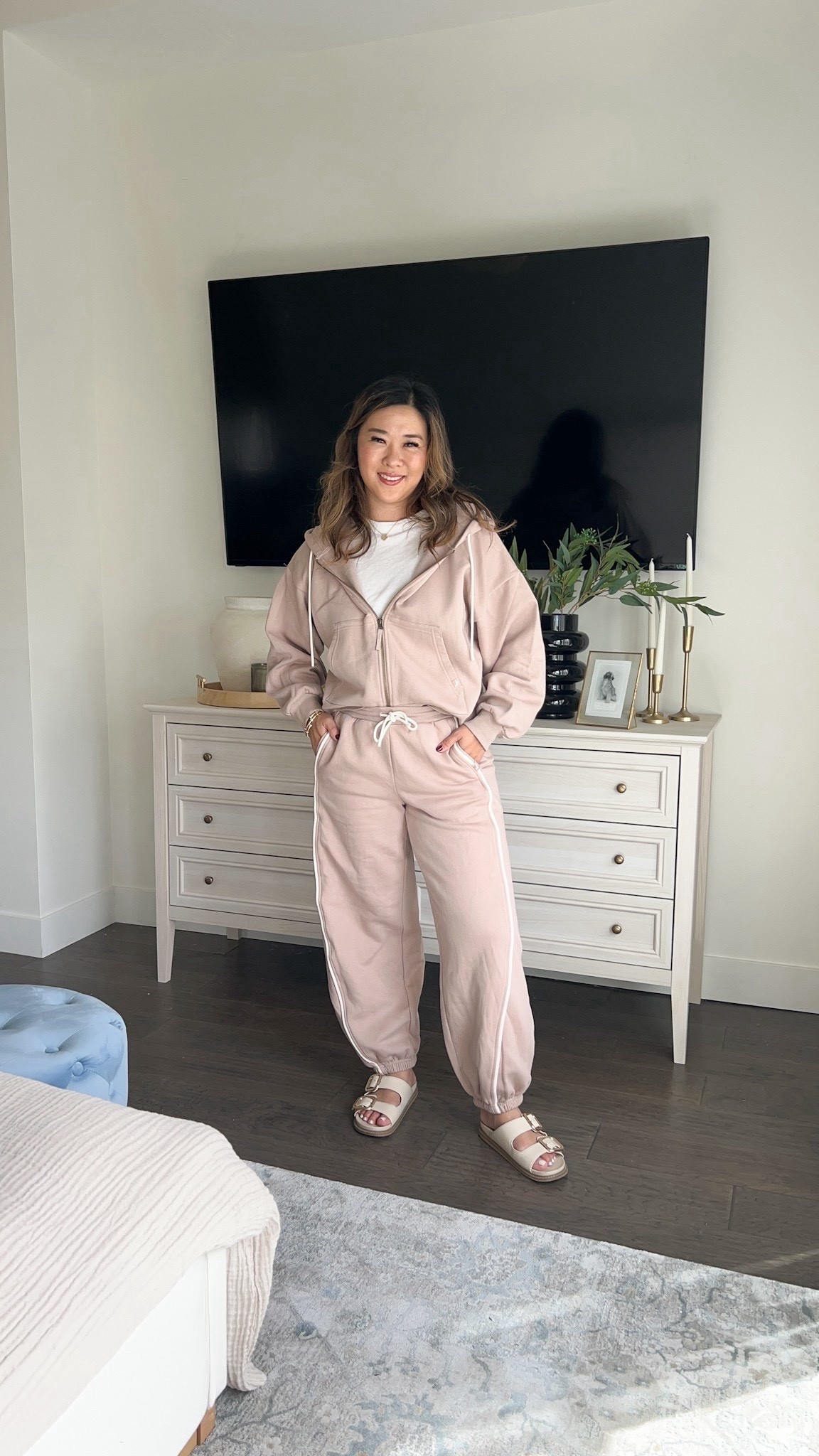 Target Casual Outfit
Tank: Medium
Zip Up: Medium
Barrel Pants: Small 


fall fashion, casual outfit, women’s fashion, trendy outfits, target, sweat set, sweatshirt, sweatpants, comfy style, loungewear 

#LTKSeasonal #LTKStyleTip