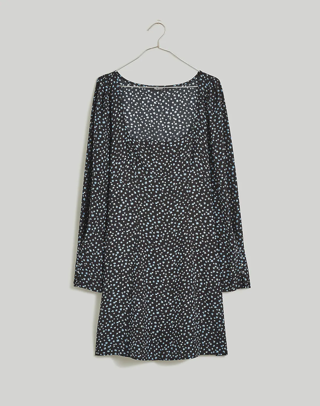 Crinkle Georgette Mini Dress in Floral | Madewell