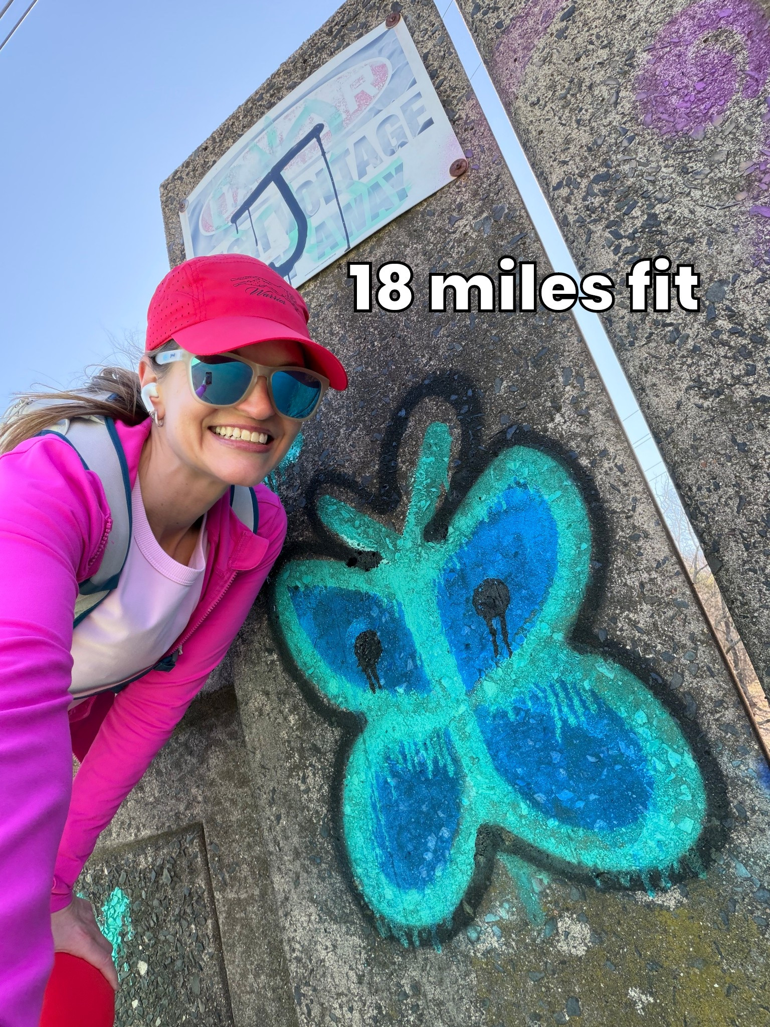 🏃‍♀️✨ 18 miles in the bank!

Long runs are officially long‑running — 18 miles today! The sun finally showed up, the wind was doing the absolute most, but we got it done. Big thanks to Salt Stick, Keyone-IQ and the late‑run Pickle Juice shot.

These miles hit different. I almost rolled my ankle, and through some chaotic mid‑air flailing managed to avoid face‑planting not once but twice in the last mile and a half. Tired feet were barely clearing the ground — a lesson I’m definitely taking with me.

#LTKdayinmylife #LTKfitnessgoals #LTKActive