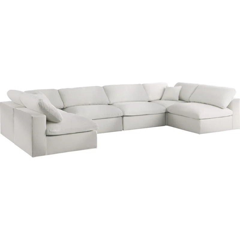 Burrows 158" Wide Down Cushion Modular Corner Sectional | Wayfair North America