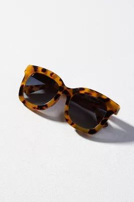 Peepers Tokyo Square Tortoiseshell Sunglasses | Anthropologie (US)