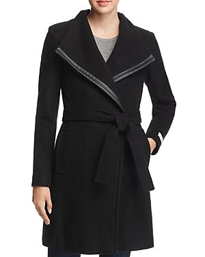 Calvin Klein Belted Asymmetric Front Coat | Bloomingdale's (US)