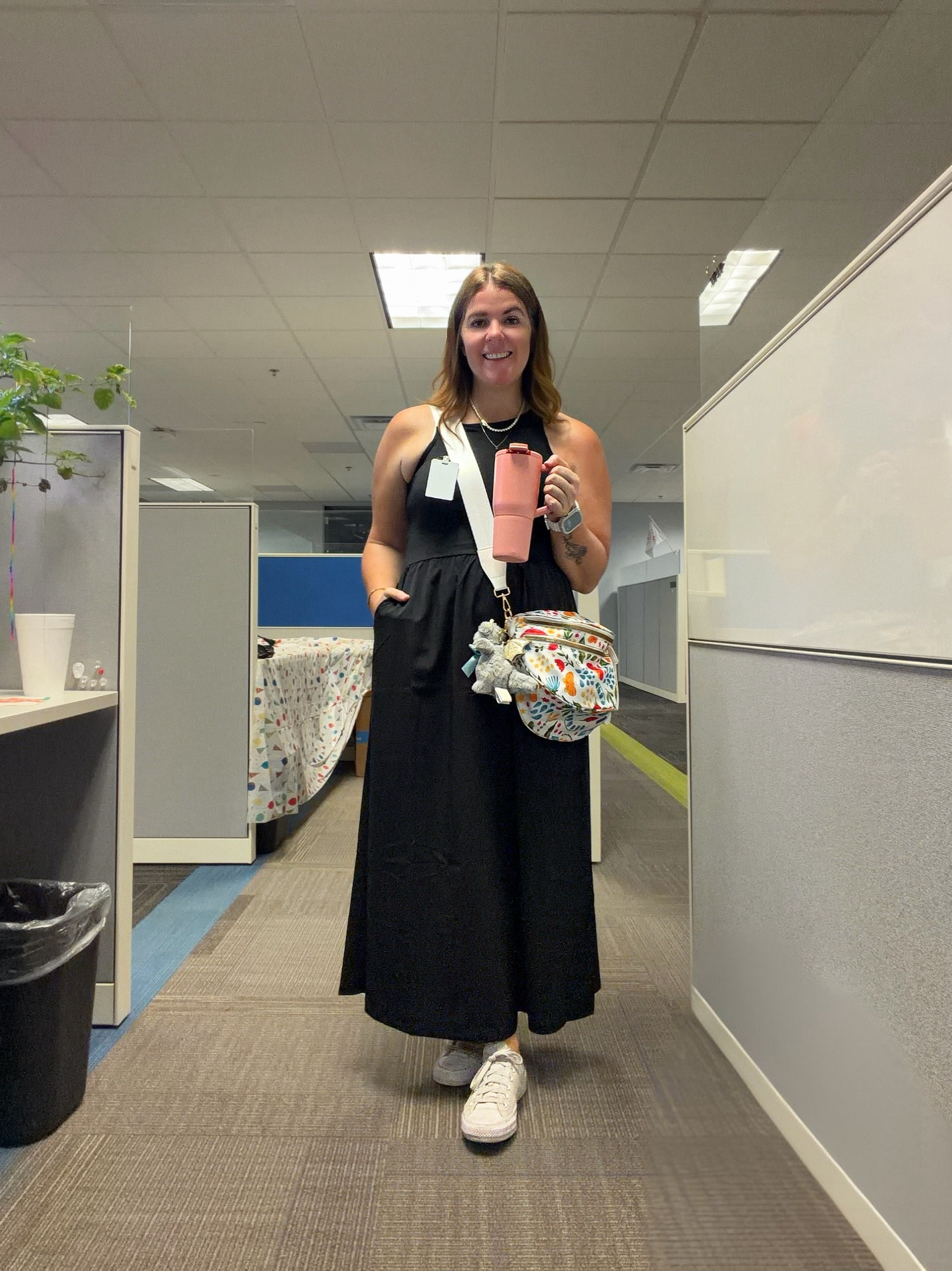 The cutest OOTD for my last day at work! The dress is from Loft and it is currently 50% off, making it $44.97! The dress runs TTS and will be a closet staple for spring and summer! 

#LTKSaleAlert #LTKootd #LTKdayinmylife