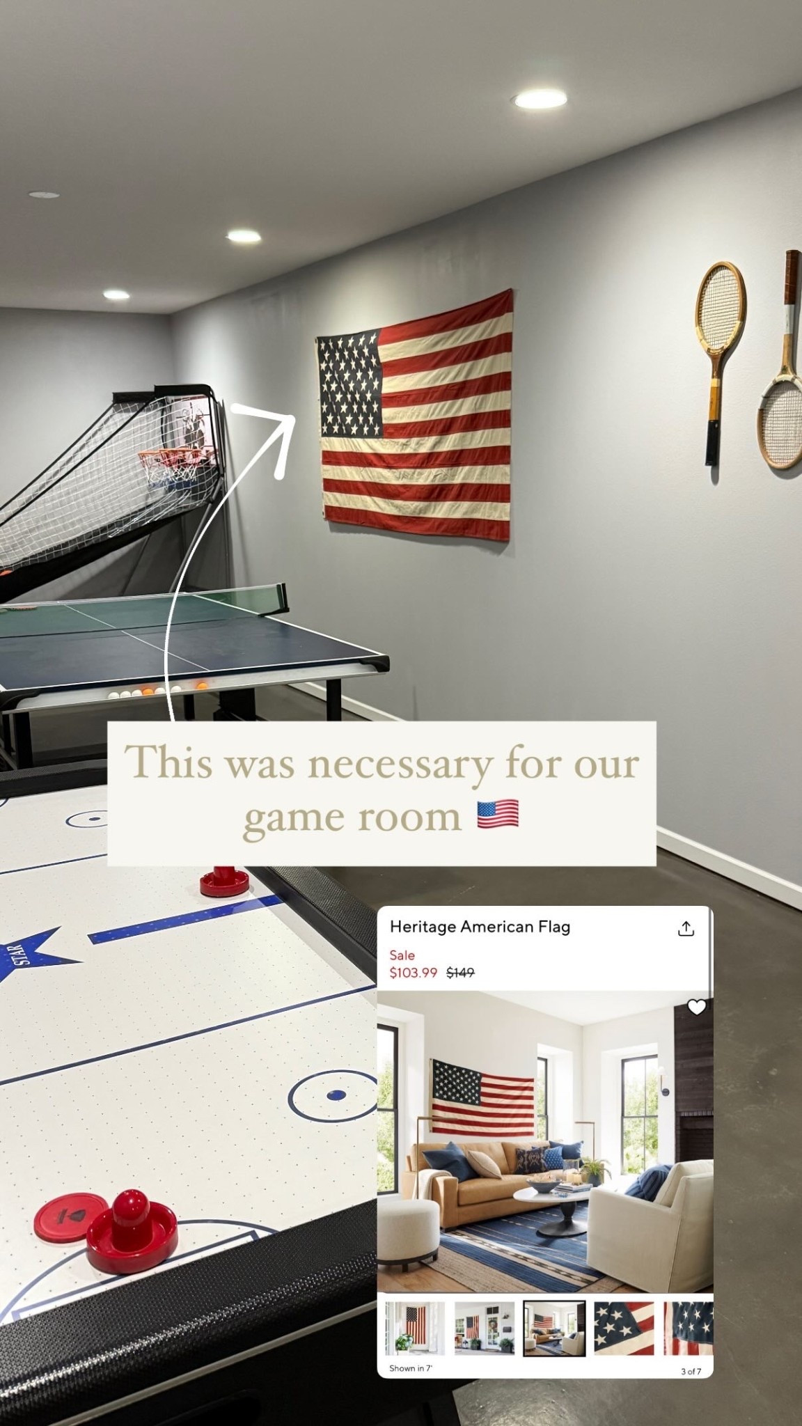 Love the size of this flag! 

#LTKHome