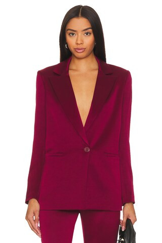 Denny Notch Collar Bf Blazer
                    
                    Alice + Olivia | Revolve Clothing (Global)