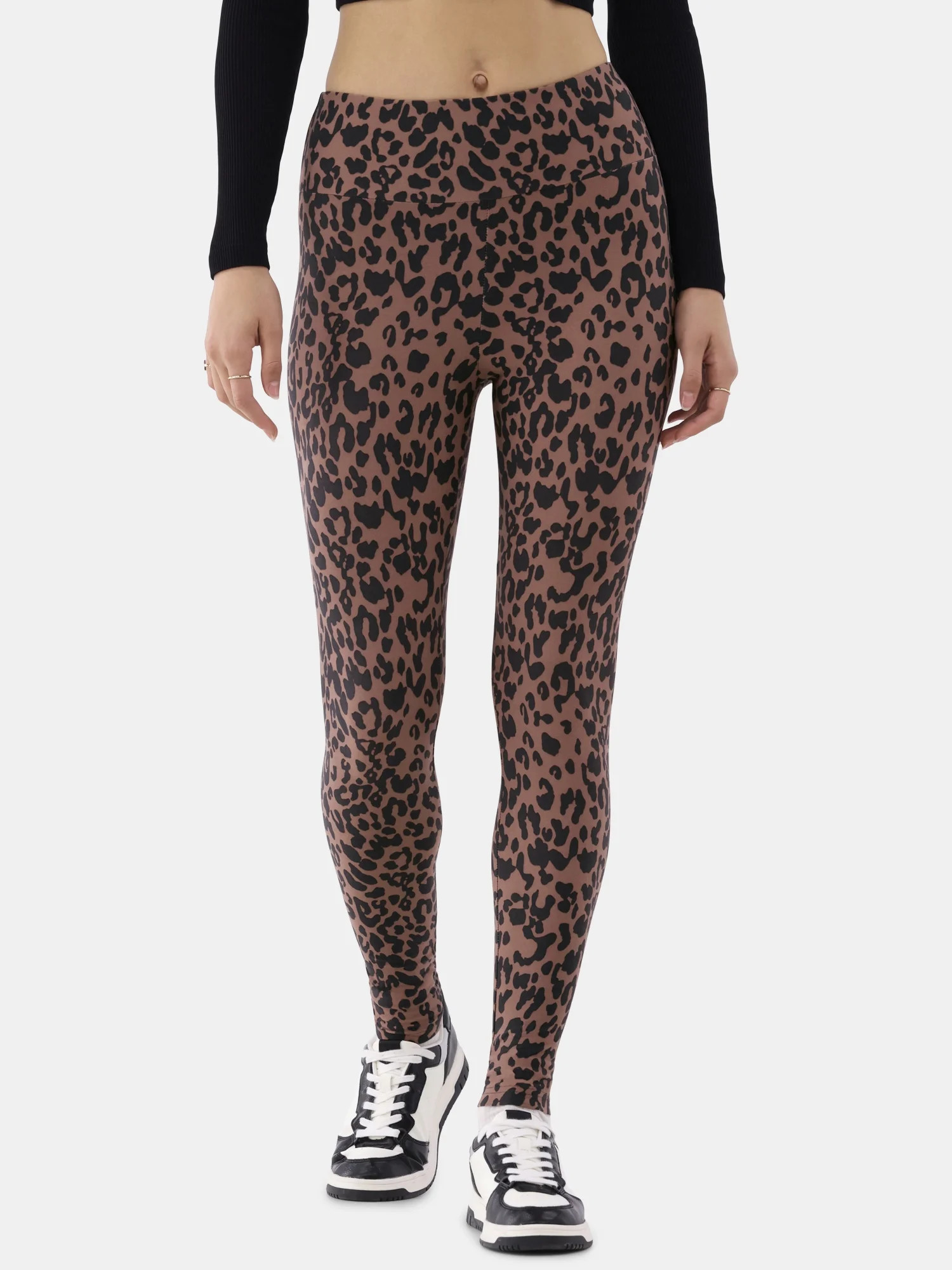 No Boundaries Sueded Ankle Leggings, 27.5”Inseam, Women's | Walmart (US)