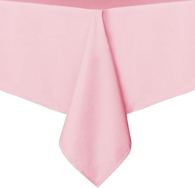 sancua Rectangle Tablecloth - 60 x 84 Inch - Stain and Wrinkle Resistant Washable Polyester Table... | Amazon (US)