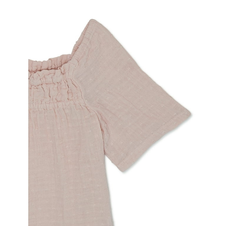 easy-peasy Toddler Girl Swiss Dot Top, Sizes 18M-5T | Walmart (US)