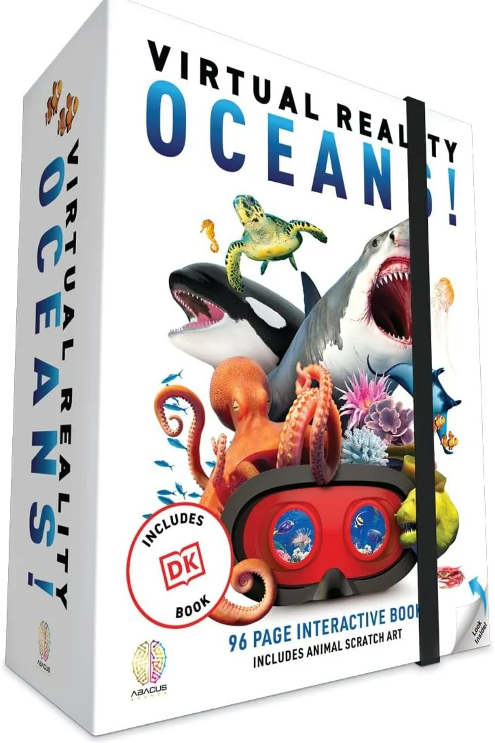 Abacus Brands VR Oceans Science Kit for Kids with VR Goggles and Interactive DK Book | Walmart (US)