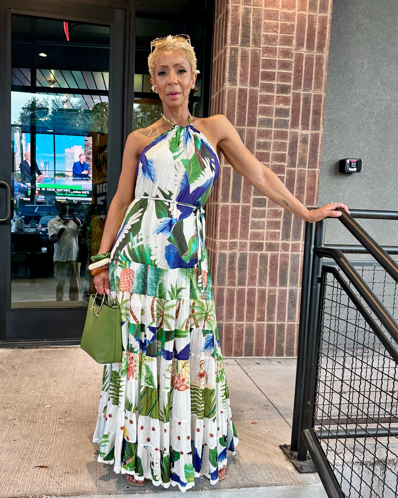 I look like vacation…It’s giving Tulum or Riviera Maya. Which tropical paradise would be your choice to wear this beautiful @farm rio maxi dress?

#LTKootd #LTKOver40