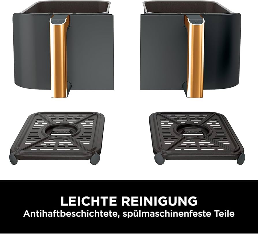 Ninja Foodi MAX Dual Zone Heißluftfritteuse [AF400EUCP] Amazon Exclusive, ‎2470 Watt , 9,5 L, ... | Amazon (DE)