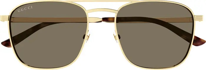 Gucci 54mm Rectangular Sunglasses | Nordstrom | Nordstrom