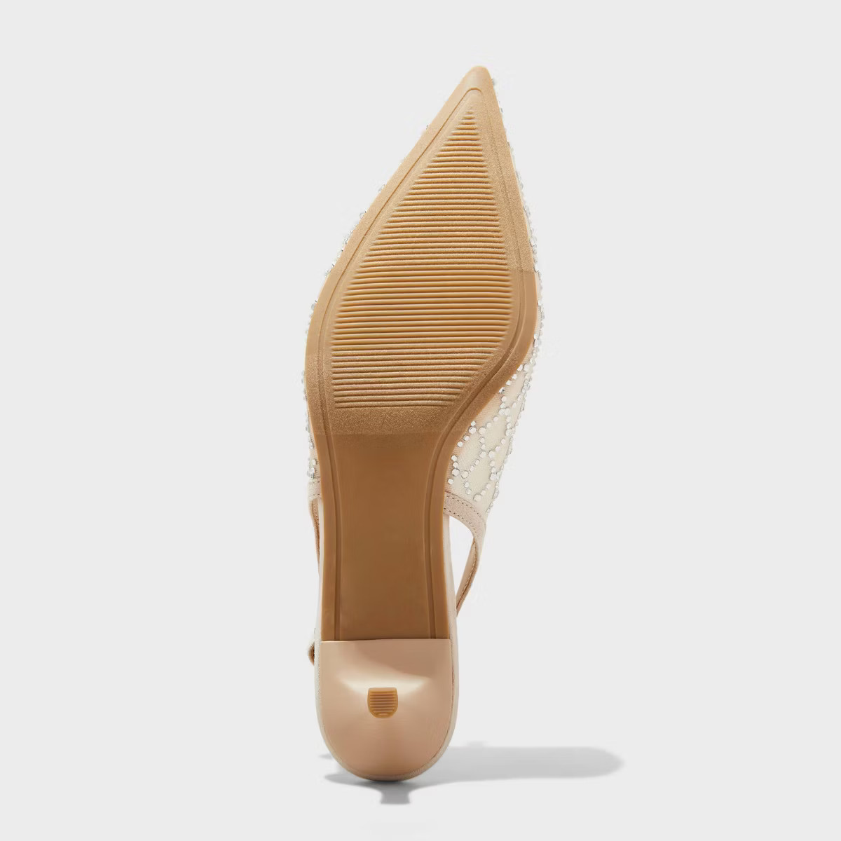 Women's Gigi Embellished Slingback Kitten Heels - A New Day™ | Target