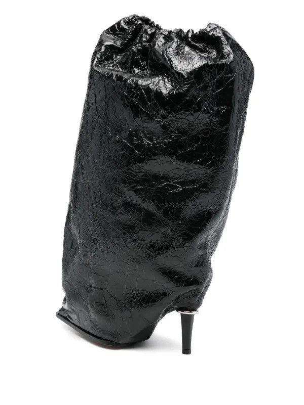 Alexander McQueen 60mm Bag Boots  | Black | FARFETCH | Farfetch Global