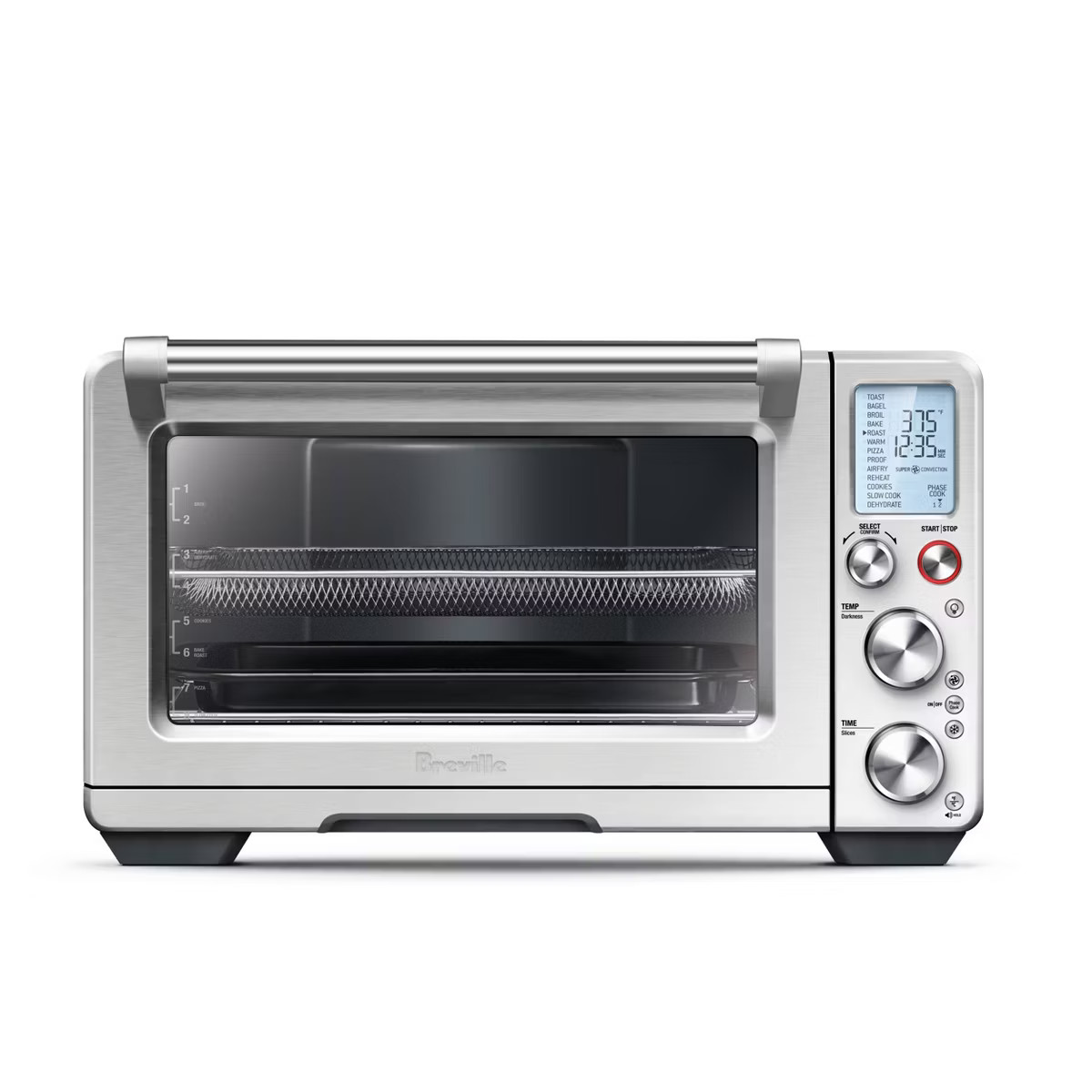Breville Smart Oven Air Fryer Pro Stainless Steel BOV900BSSUSC: Convection Toaster Oven, 1800W, A... | Target