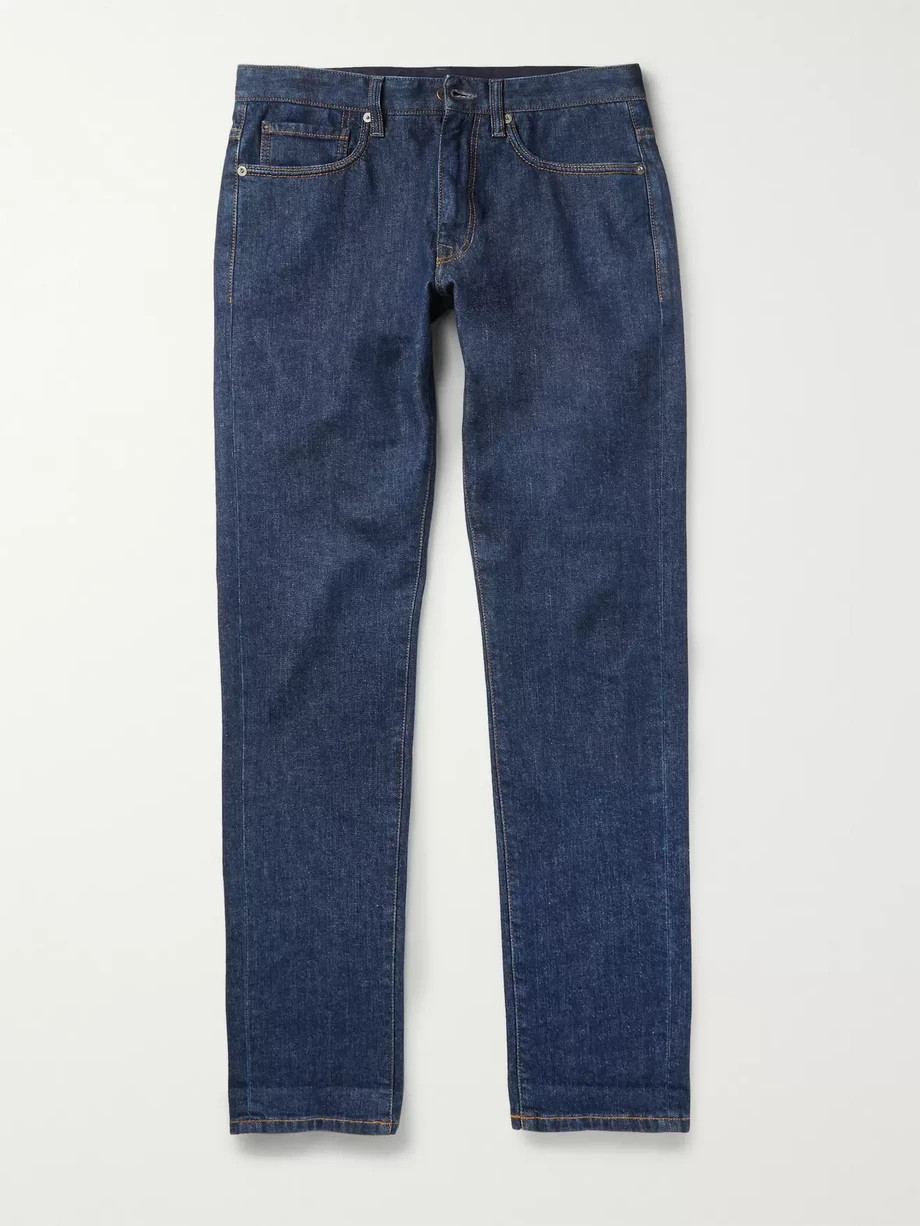 Incotex Slim-Fit Washed-Denim Jeans | Mr Porter Global