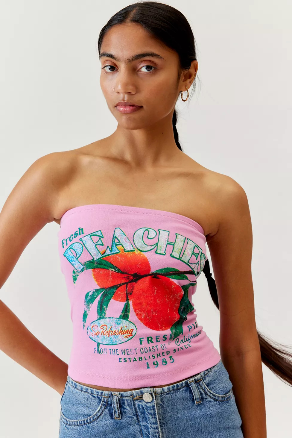 Peaches Tube Top | Urban Outfitters (US and RoW)