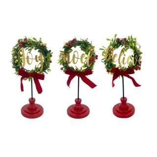 Assorted 11" Tabletop Wreath with Stand by Ashland® | Michaels Stores