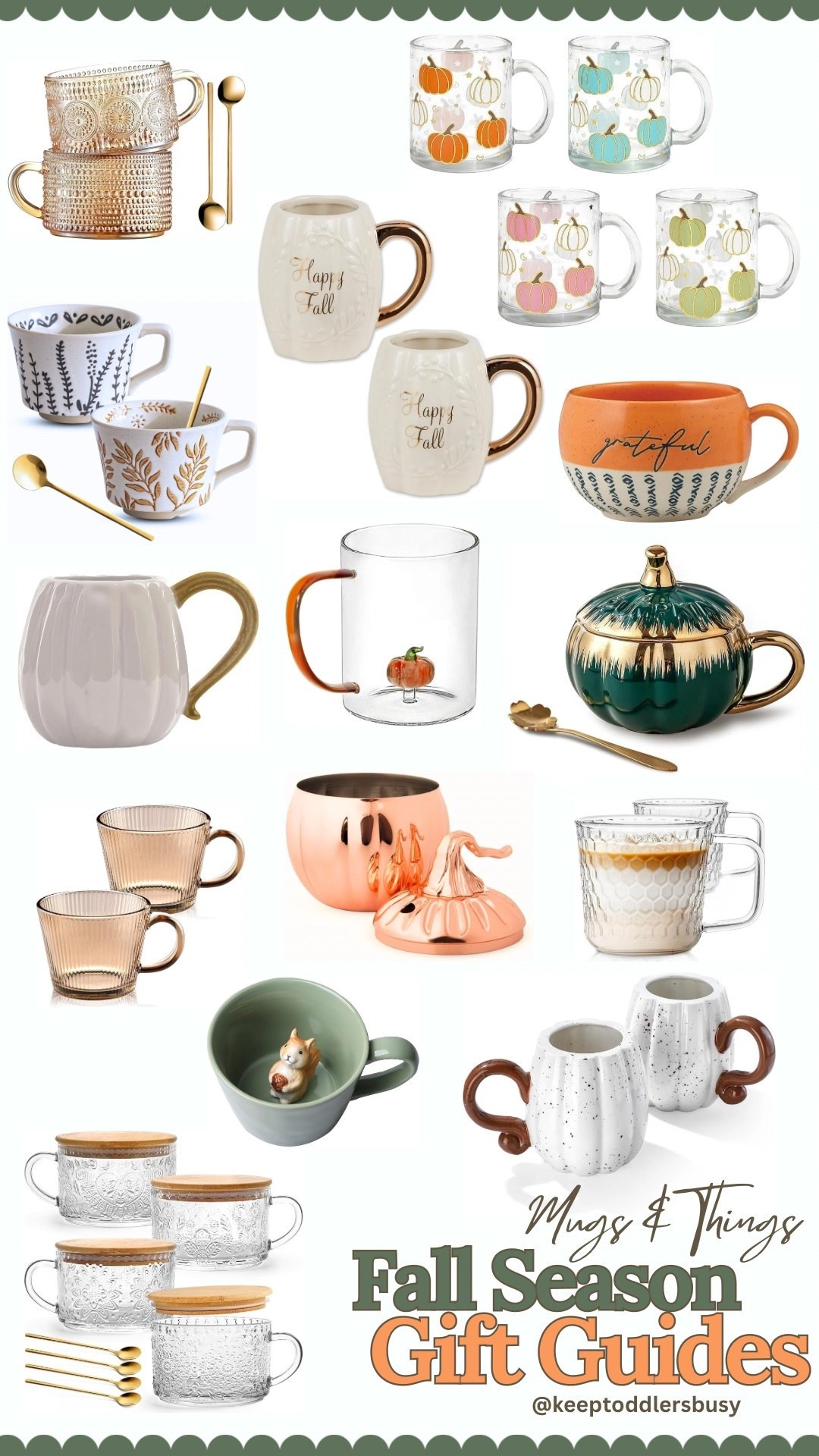 Fall mug picks for those with style 😉🍂 Check out the full list at Amazon.com/shop/keeptoddlersbusy 
#fall #fallaesthetic #coffeemug #giftguide 

#LTKHome #LTKSeasonal #LTKFindsUnder50