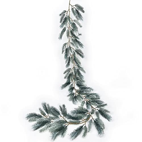 Lvydec Christmas Pine Garland Decoration, 6ft Christmas Greenery Garland Realistic Pine Garland Cypr | Amazon (US)