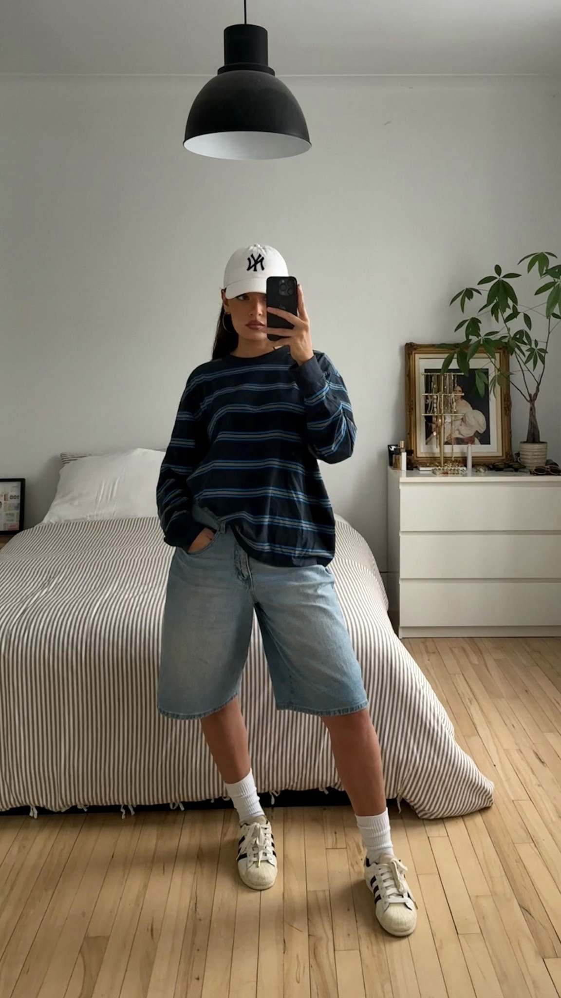 everyday look with jorts for fall  

 #LTKSeasonal #LTKSaleAlert #LTKStyleTip