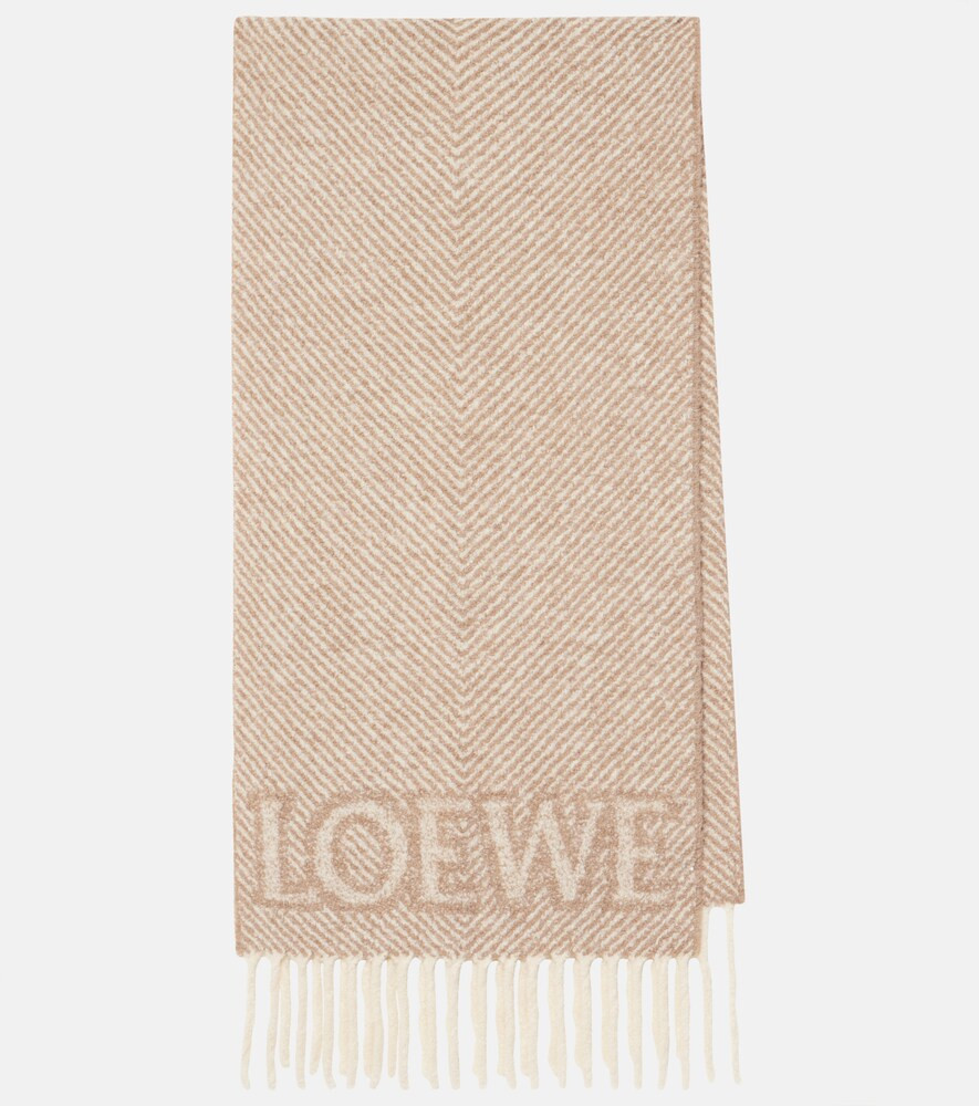Loewe Alpaca and wool-blend scarf | Mytheresa (UK)