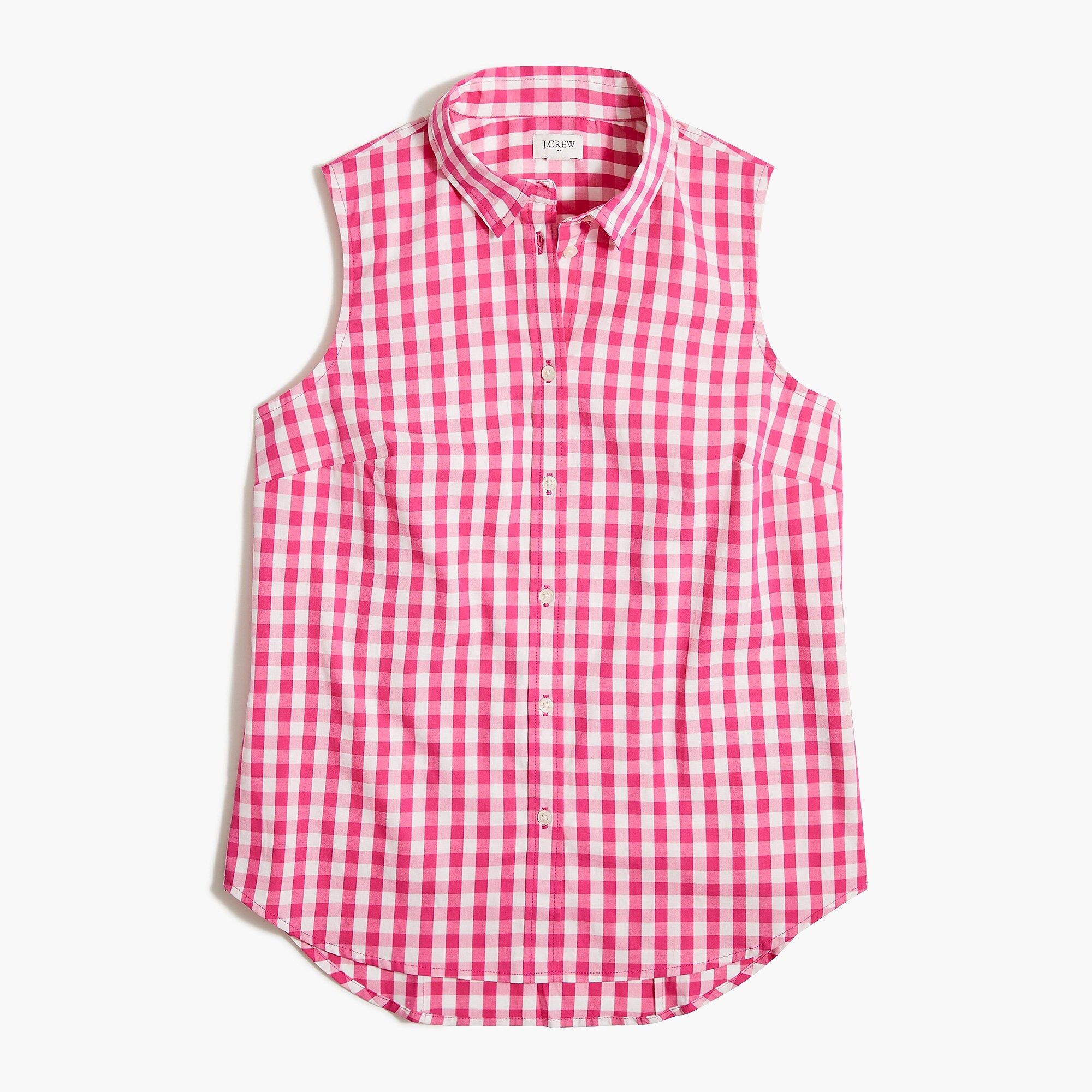 Sleeveless button-up shirt in signature fitItem AV615 | J.Crew Factory