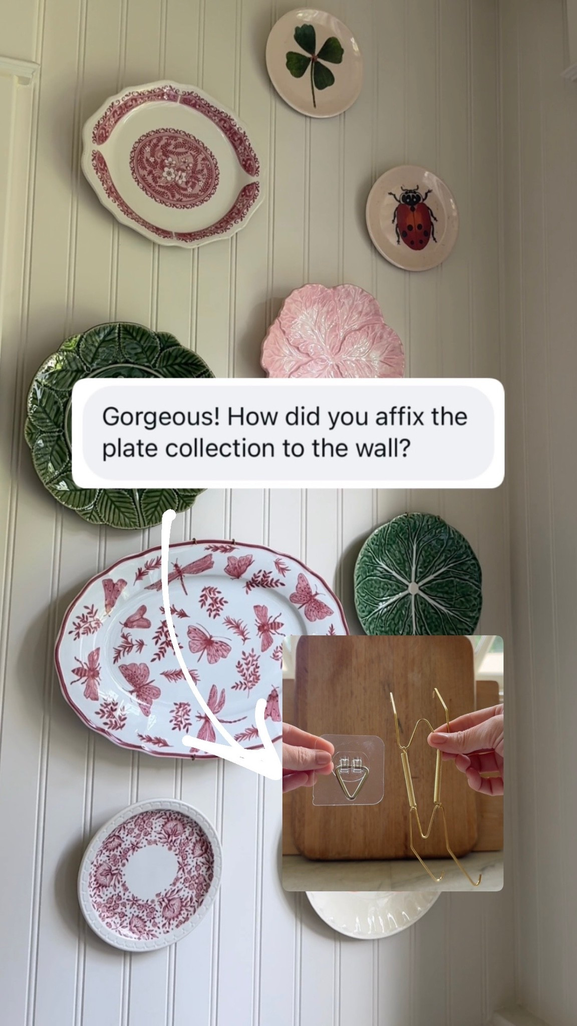 The two types of plate hangers I like and use.

#LTKHome