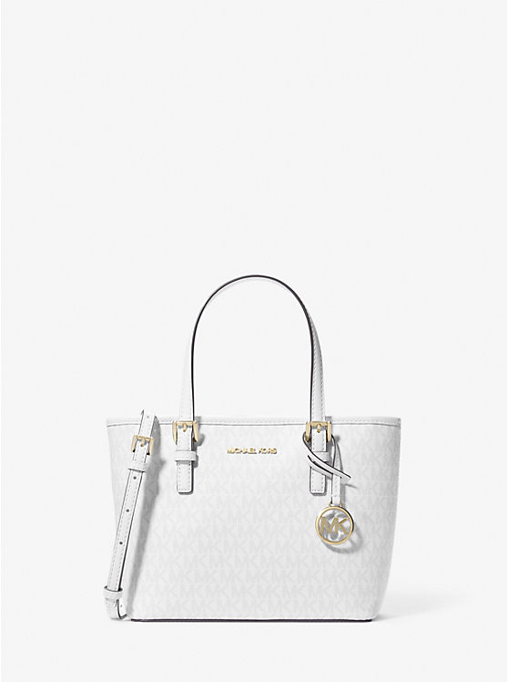 Jet Set Travel Extra-Small Logo Top-Zip Tote Bag | Michael Kors US