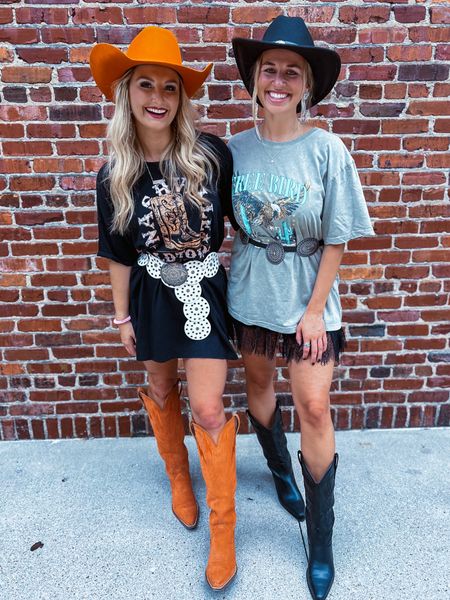 Dingo women’s THUNDER ROAD LEATHER BOOT (code: PRETTYASPEACHESBLOG)

Wide Boho Disc Belt Women Vintage PU Leather Hollow Western Cowboy Metal Buckle Belts Exaggerated Round Waistband

Nashville “old town” graphic tee is from @nanamacs (code: AMBERMILLER15”

Cowgirl felt hat is from @pro.hats in “Arizona sunset” 😊 

#LTKSeasonal #LTKParties #LTKFestival
