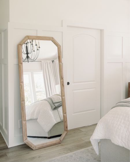 I absolutely adore this wood curve natural floor standing mirror! It’s back in stock after a year and under $250! It’s absolutely beautiful and and amazing quality! 

Walmart, natural wood mirror, home decor, bedroom, living room, entryway 

#LTKstyletip #LTKhome #LTKsalealert