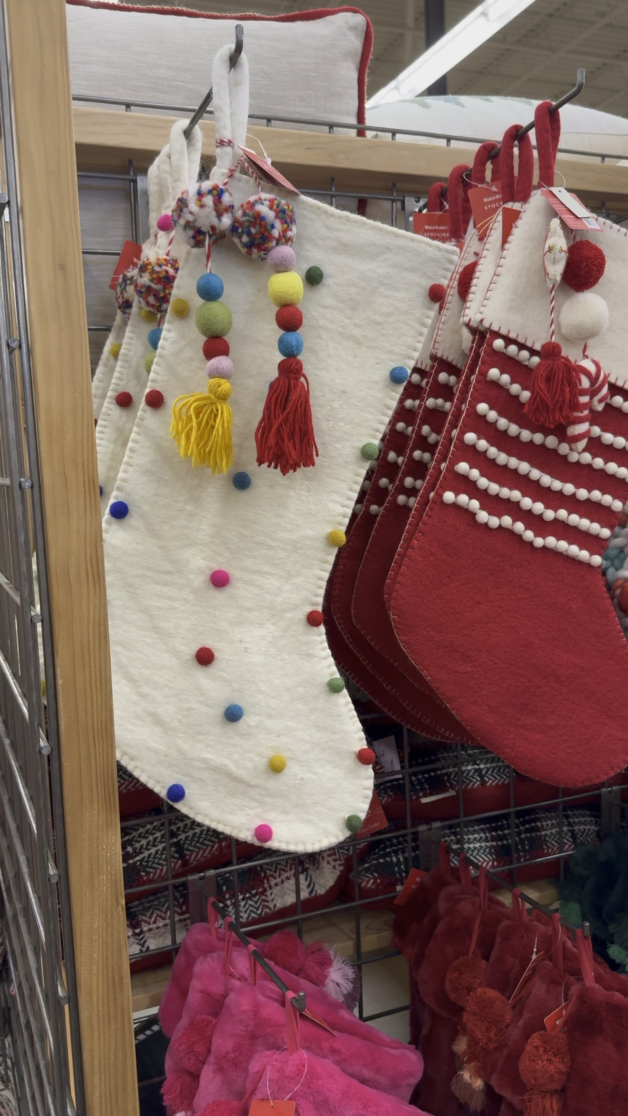 Christmas stockings, knit stockings, nutcracker stockings, Pom Pom stockings, multicolor Christmas stockings, wool polka dot stockinggs

#LTKVideo #LTKHome #LTKHoliday