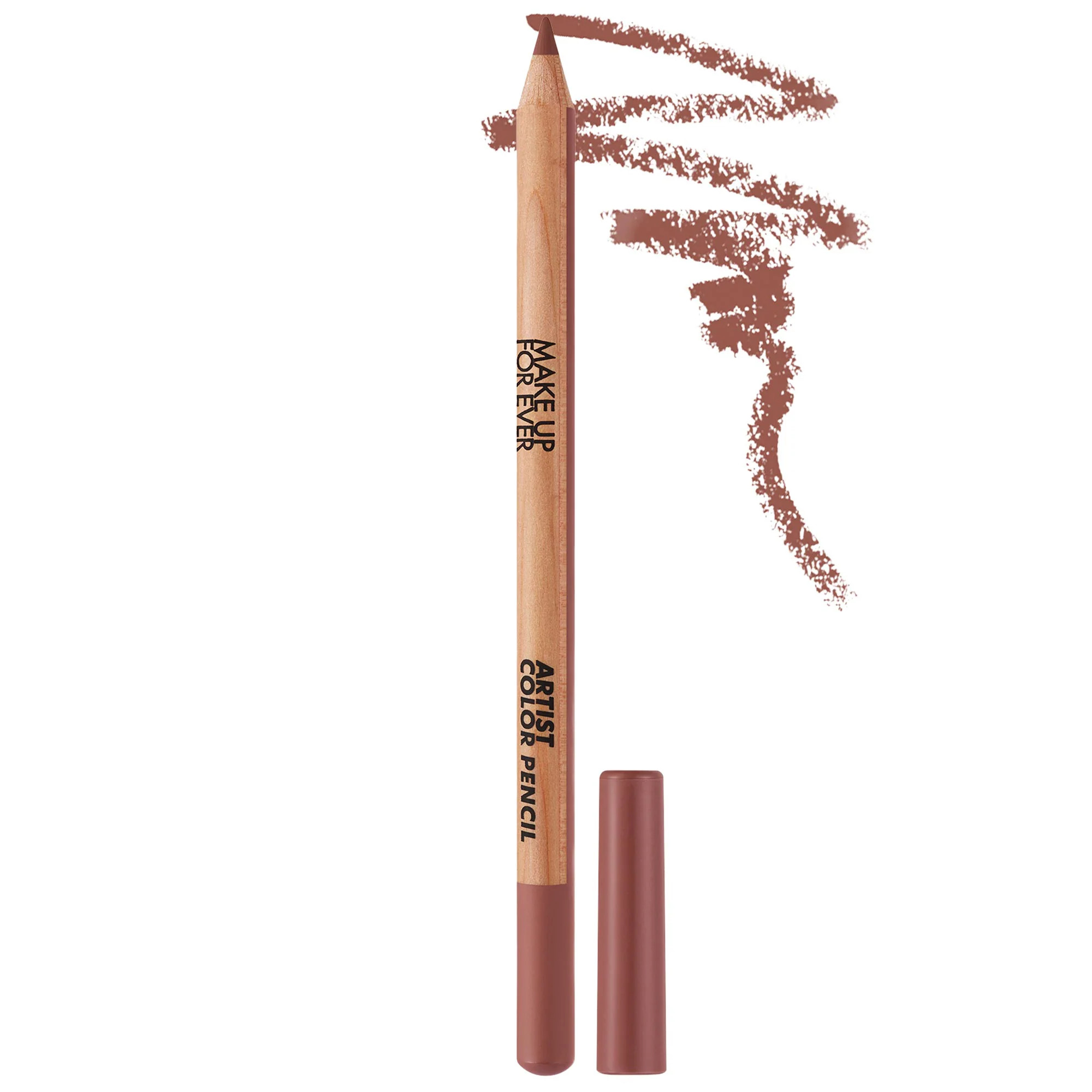 MAKE UP FOR EVER Artist Color Pencil: Eye, Lip & Brow Pencil 606 Wherever Walnut 0.04 oz/ 1.41 g | Sephora (US)