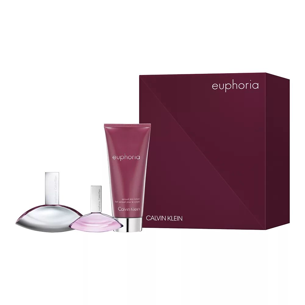 Calvin Klein Euphoria for Women 3-Piece Perfume Gift Set - Eau de Parfum ($111 Value) | Kohl's