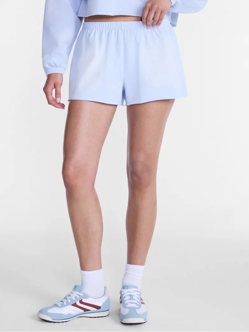 No Boundaries Mineral Wash Jersey Shorts, 2.25'' Inseam, Women's XXS-XXL | Walmart (US)