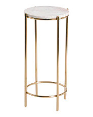 Marble Drink Table | Marshalls