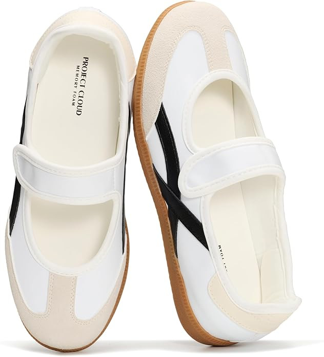 Project Cloud Comfortable Womens Shoes - Casual Trendy Mary Jane Shoes Women with Memory Foam - L... | Amazon (US)