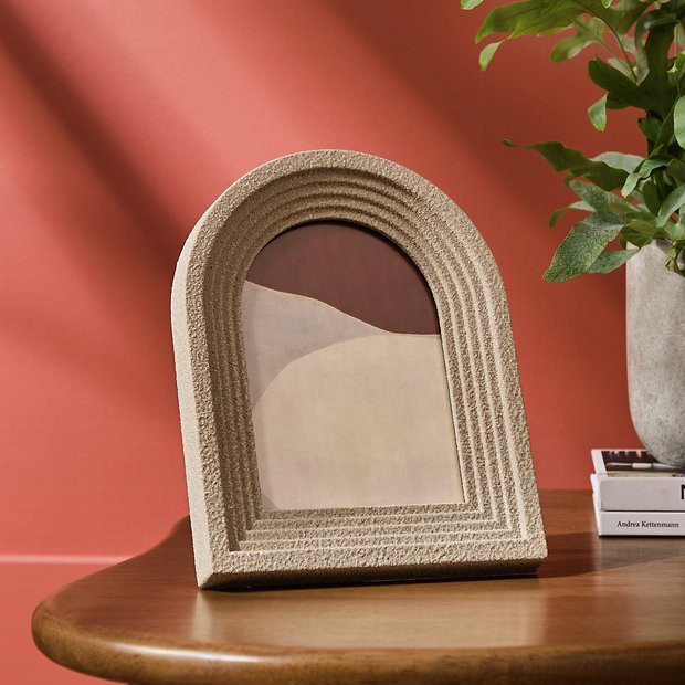 Buy Habitat Cream Arch Wooden Picture Frame - 5x7" | Picture frames | Argos | argos.co.uk