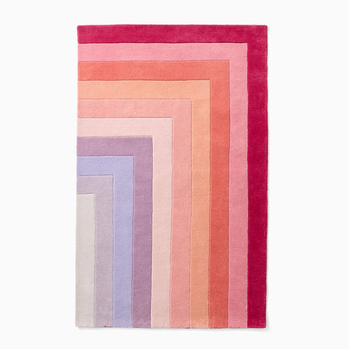 Corner Stripe Rug | West Elm (US)