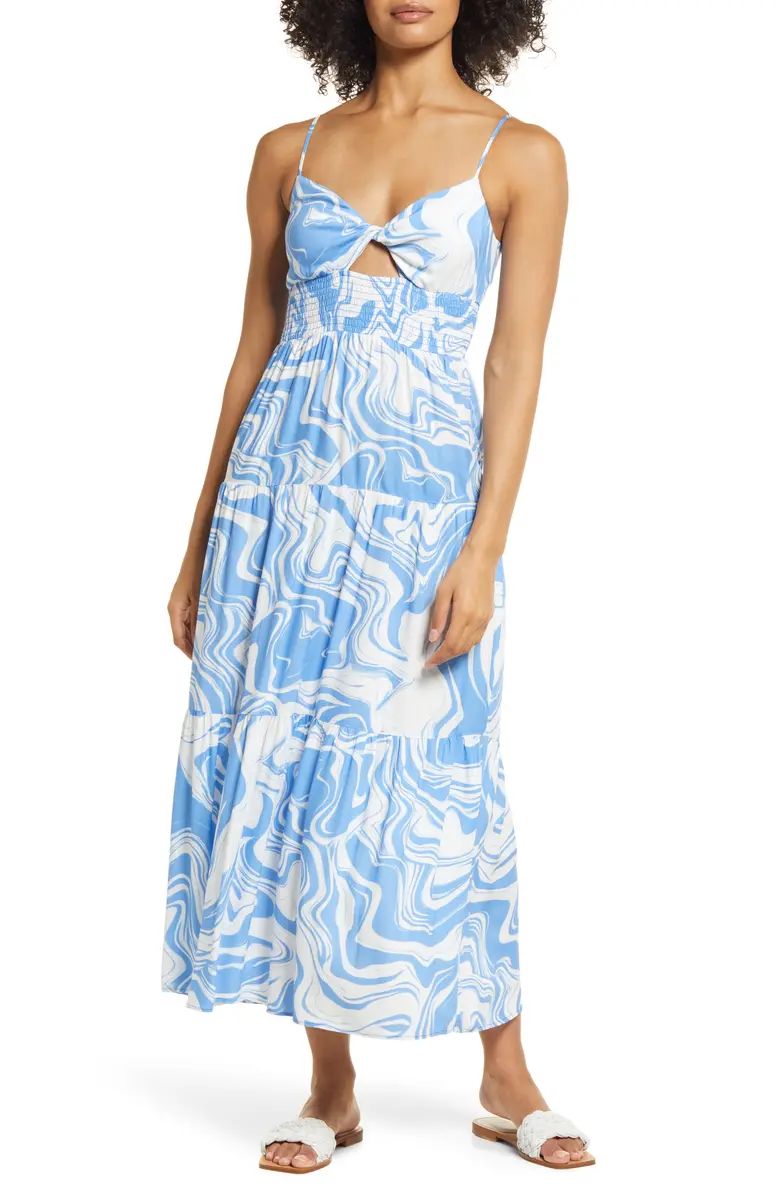 Moda Twist Front Midi Dress | Nordstrom