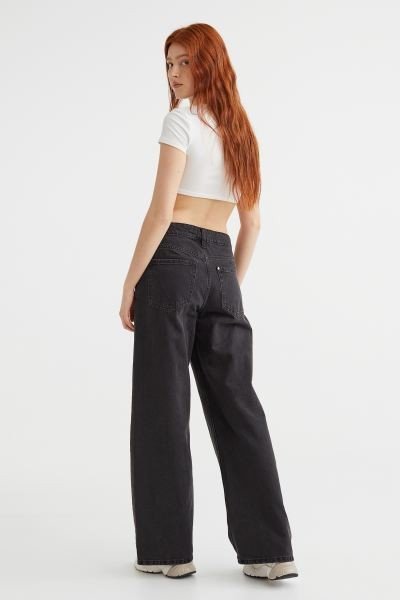 Wide Low Jeans | H&M (US + CA)